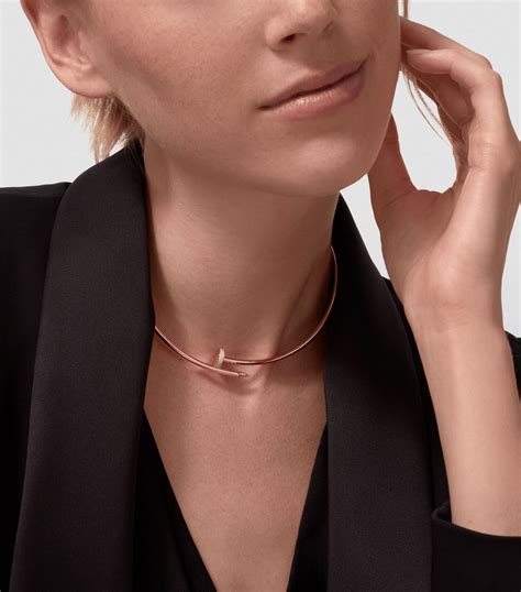 cartier necklace juste un clou